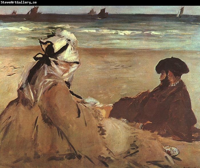 Edouard Manet On the Beach
